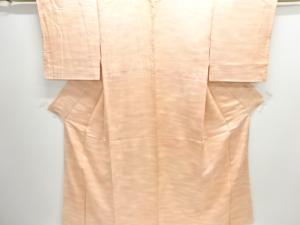 作家物　暈し一つ紋色無地着物